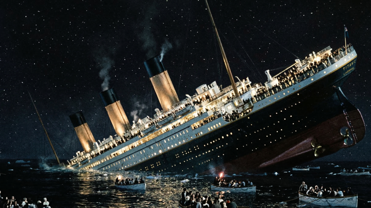 titanic ne zaman battı